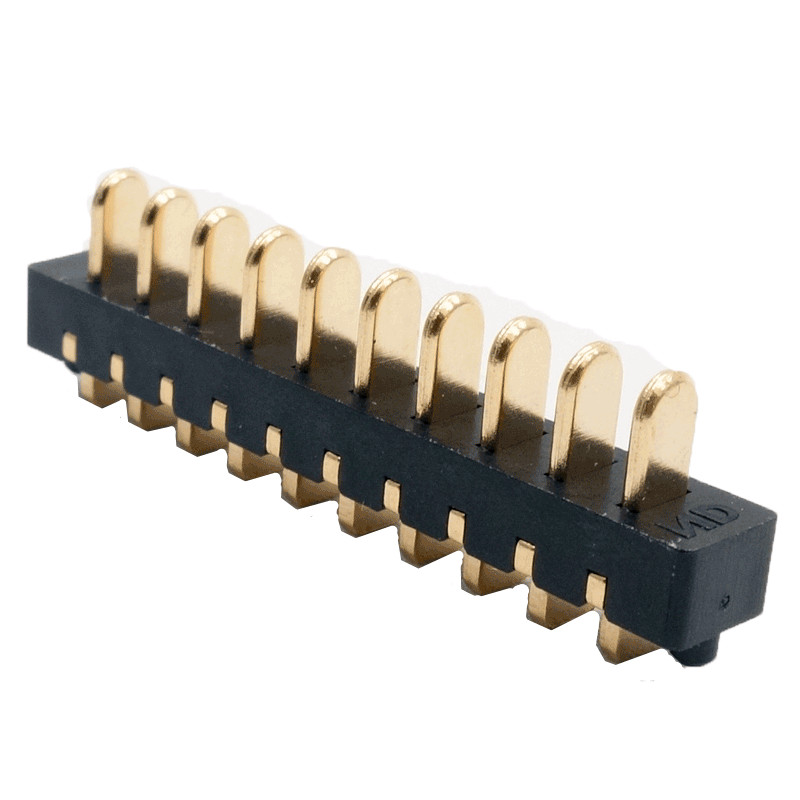 SYCDM30P10R1C7 3.0间距10P锂电池连接器公座（15A单PIN/双组主电源+6路控制信号/工业级盲插导向/储能柜及高压BMS端子/支持3D模型/免费打样）