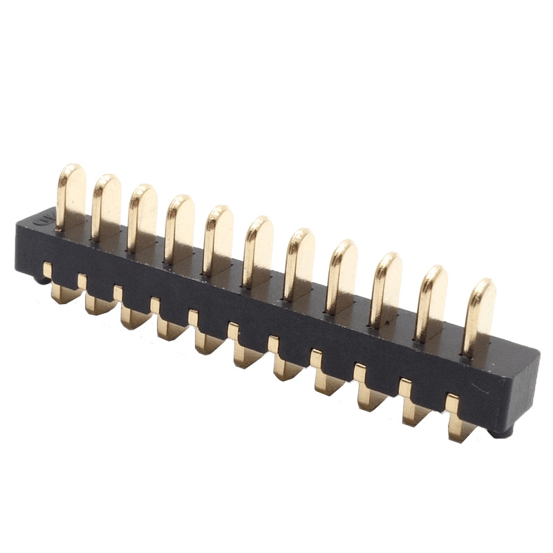 SYCDM30P11R1C7 3.0间距11P锂电池连接器公座（15A单PIN/大电流主供电+10S电池包平衡采样/高密度长排BMS公座/支持3D模型/免费打样）