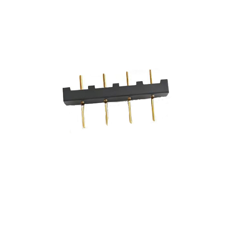 信音达 SYCZM01P4R1H590 4Pin锂电池公座｜PA9T耐260℃·CTI≥400V·5.0mm间距·10A单针·DIP插件