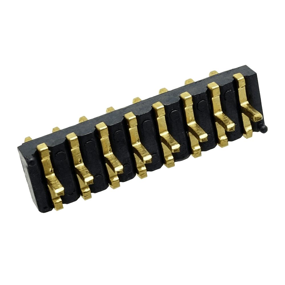 信音达SYCAM20P8R1H250 8Pin插件锂电公座｜LCP材质·额定3A/瞬时5A·16.5×4.4×7.3mm紧凑DIP封装·耐260℃波峰焊·多串BMS全功能接口（双采样+动力+地线+双通讯+双预留）-2
