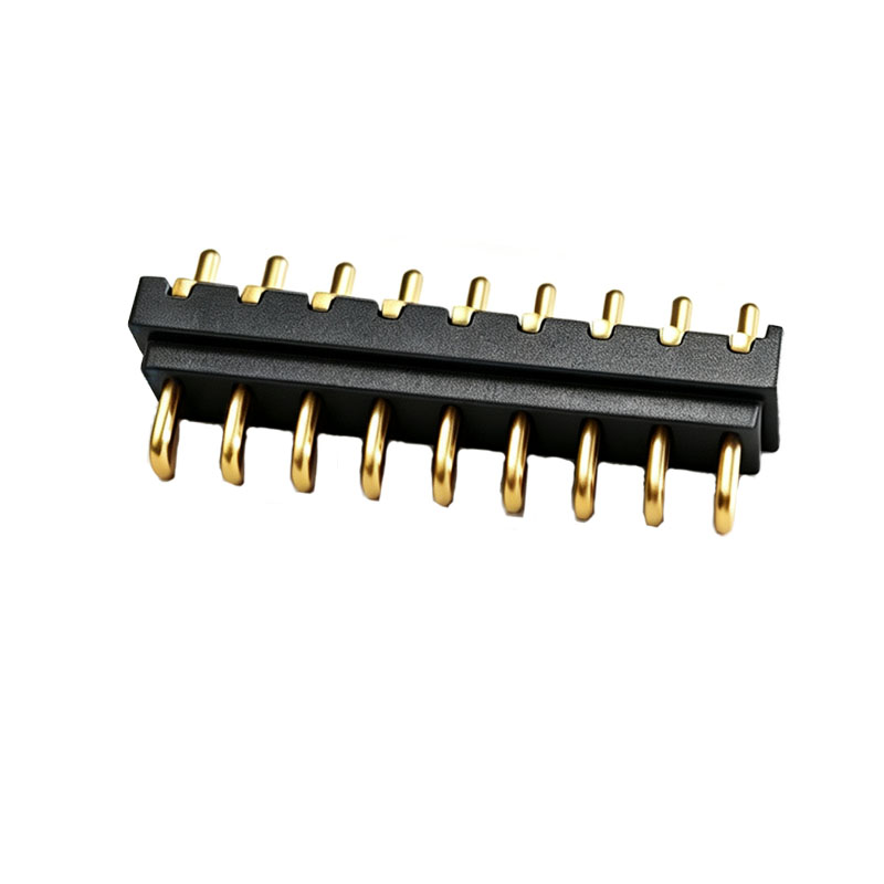 信音达SYCAM20P9R1H250 9Pin插件锂电公座｜LCP材质·额定3A/瞬时5A·18.5×4.4×7.3mm紧凑型DIP封装·耐260℃波峰焊·多串BMS高集成接口（三采样+动力+地线+双通讯+双预留）