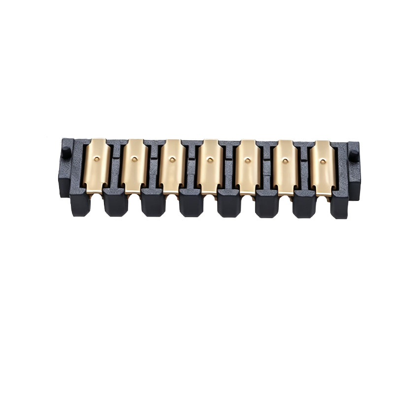 信音达SYCAF20P7CSMT 7Pin贴片锂电母座｜LCP材质·额定3A/瞬时5A·16.0×4.0×2.65mm超薄SMT封装·耐260℃回流焊·单串BMS全功能+双冗余接口（采样+动力+地线+双通讯+双预留）