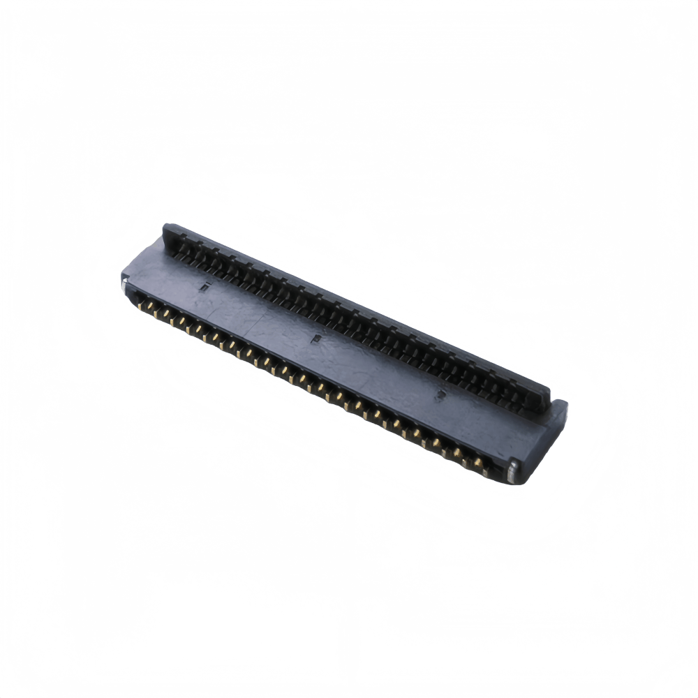 FPC连接器 0.3mm间距 H=0.9mm 后锁/后压翻盖式（卧式SMT贴片 / 超薄微型柔性排线插座）-2