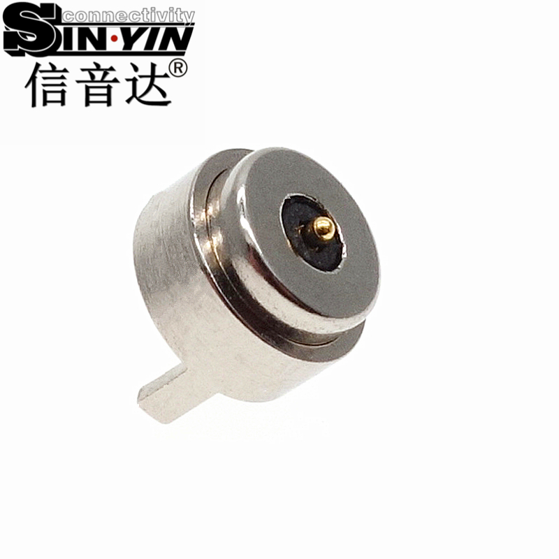 信音达磁吸系列 6×5mm椭圆磁吸连接器｜微型Pogo Pin公母座 天然防呆+极致空间利用方案-2