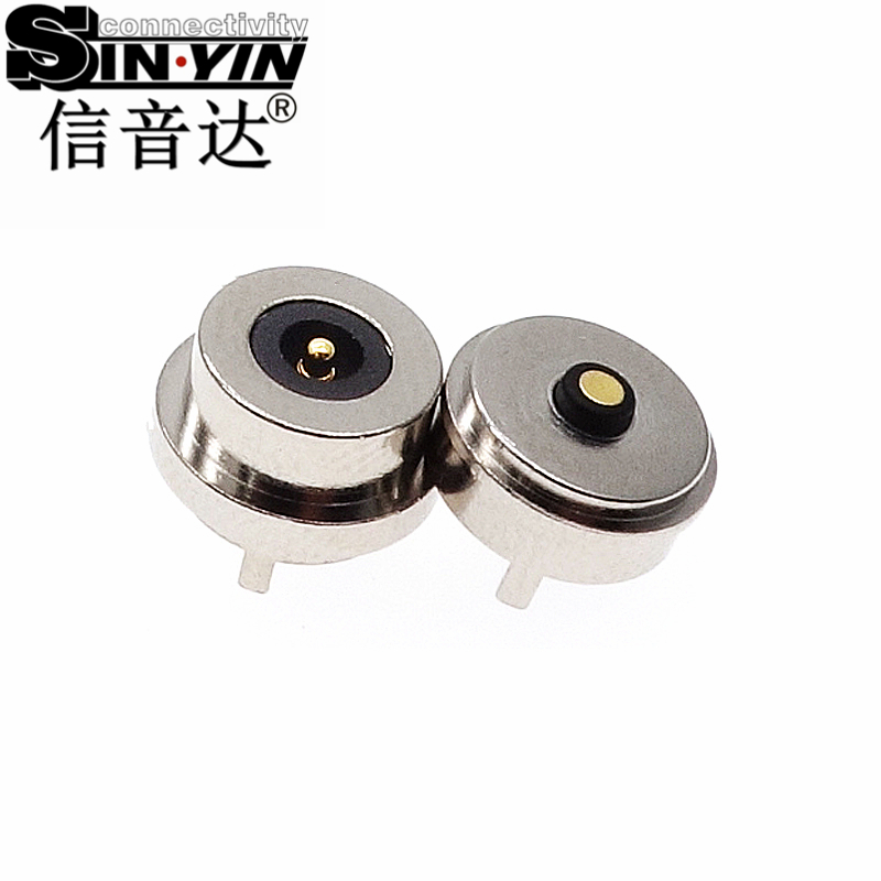 信音达磁吸系列 8.5mm防呆2A磁吸连接器｜Pogo Pin公母座 双重防错+大电流可靠互连方案