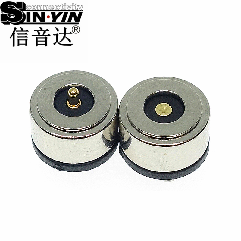 信音达SYC系列 8×8mm 2A磁吸连接器｜微型Pogo Pin公母座 快充与空间平衡的高性价比方案