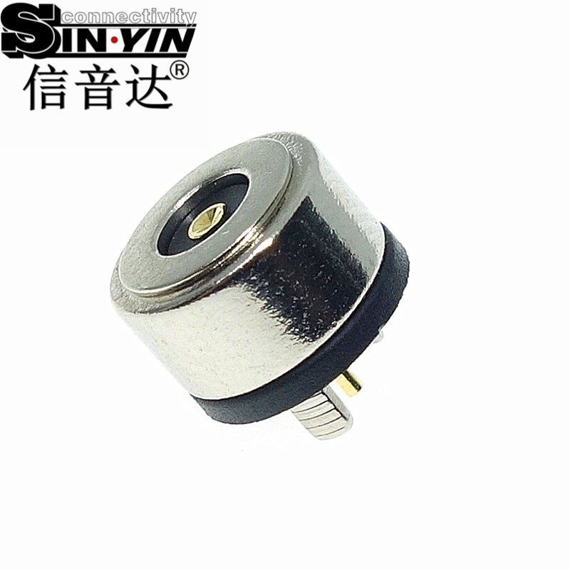 信音达SYC系列 8×8mm 2A磁吸连接器｜微型Pogo Pin公母座 快充与空间平衡的高性价比方案-2