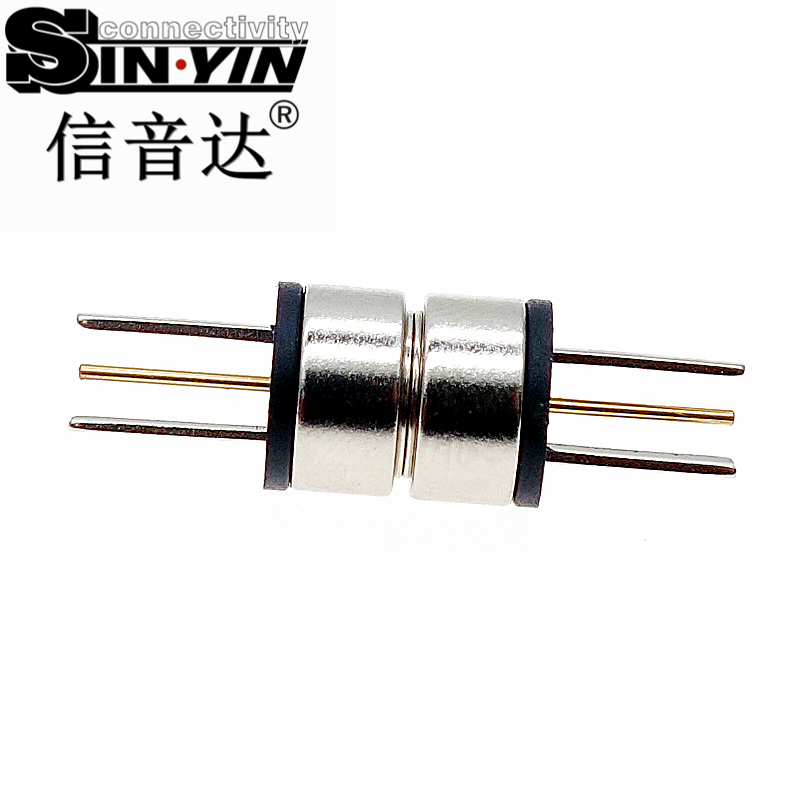 信音达磁吸系列 8×8mm长针磁吸连接器｜深腔适配Pogo Pin公母座 2A/3A大电流微型精密方案-4