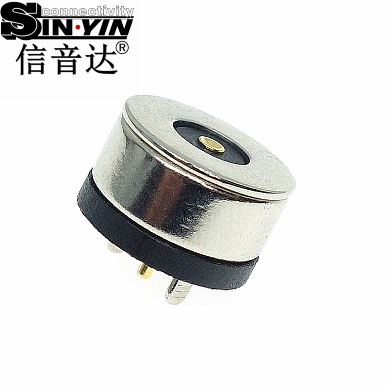 信音达磁吸系列 12*10mm常规磁吸连接器｜360°盲吸Pogo Pin公母座 2A/3A大电流高性价比方案-3